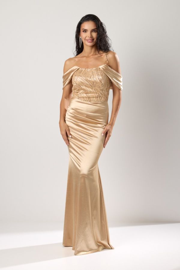 Femina Golden Occasion Dress
