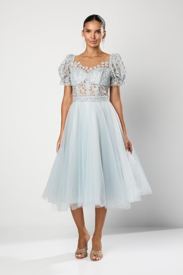 Omada Blue Premium Occasion Dress