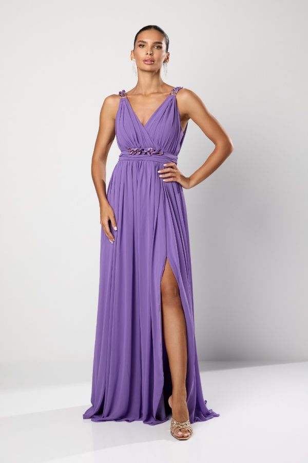Polyantha Purple premium occasion Dress