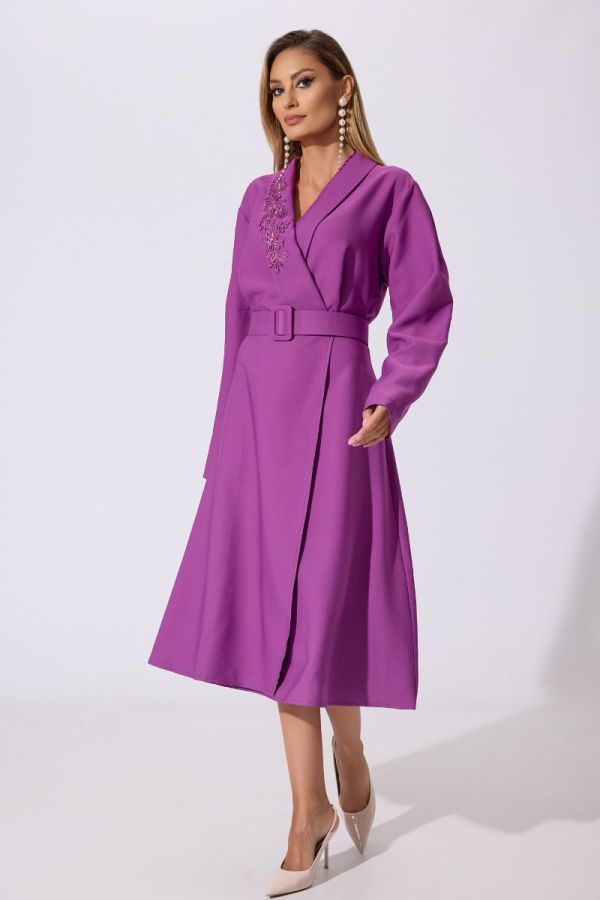 Adella Purple Dress