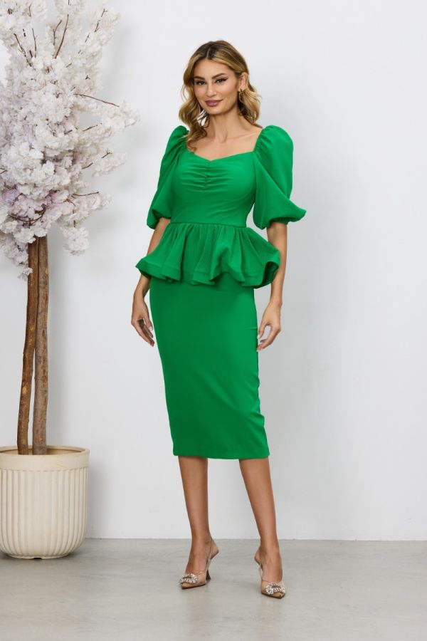 Karla Light Green Dress