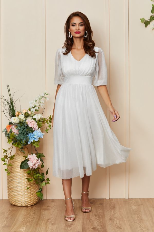 Nicolette White Dress