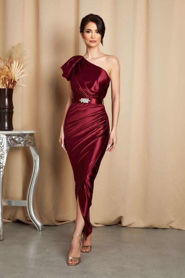 Sublime Burgundy Dress