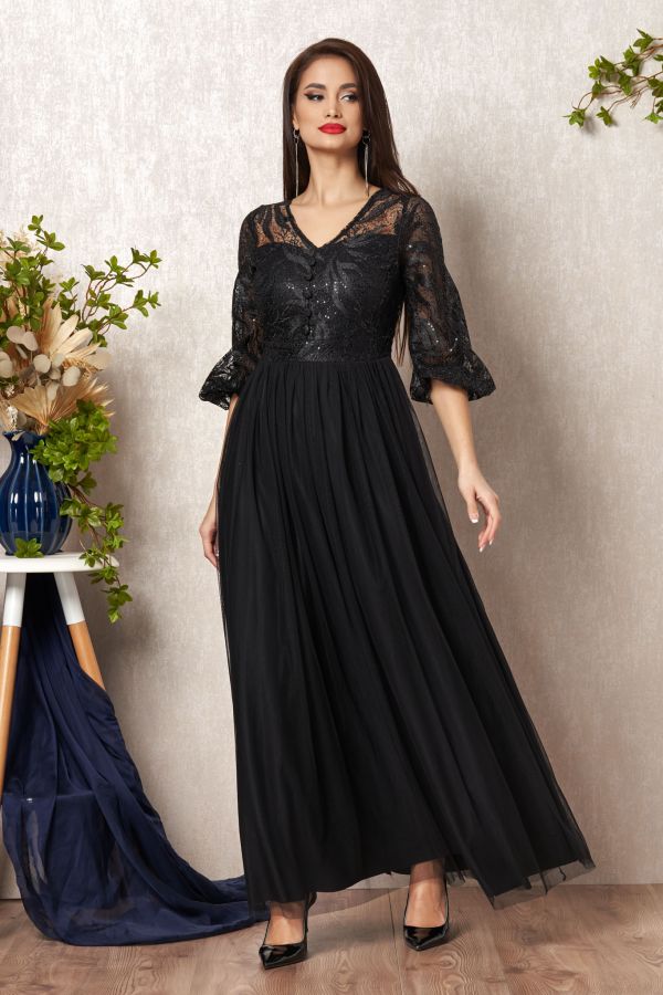 Amore Black Dress