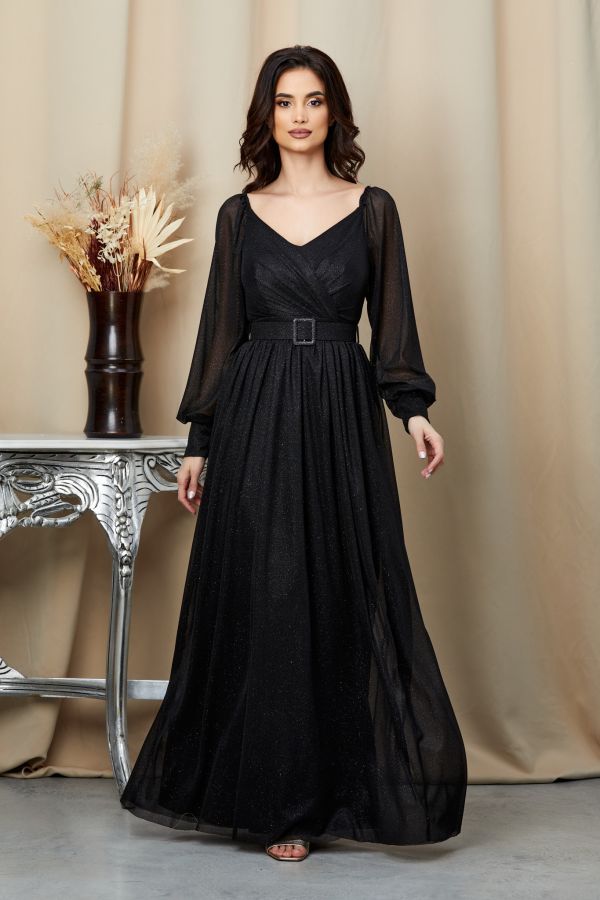 Odessa Black Dress
