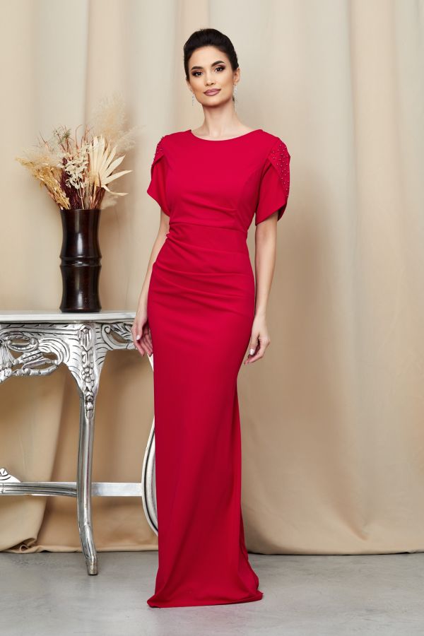 Theodora Red Dress