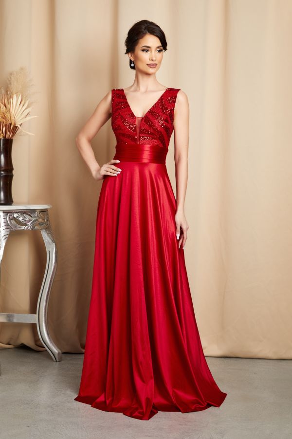 Delight Red Dress