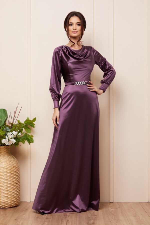 Meriem Violet Dress