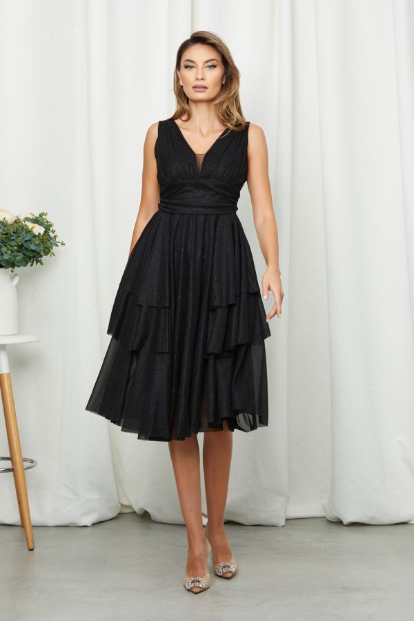 Estella Black Dress