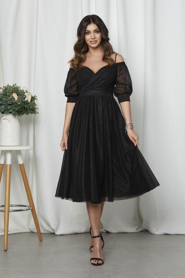 Rosalinda Black Dress