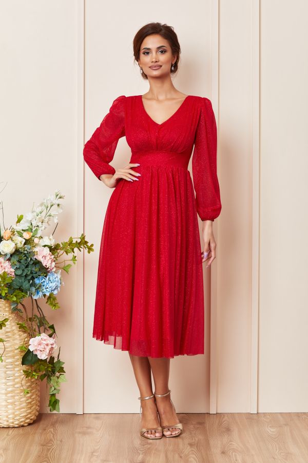 Wilma Red Dress