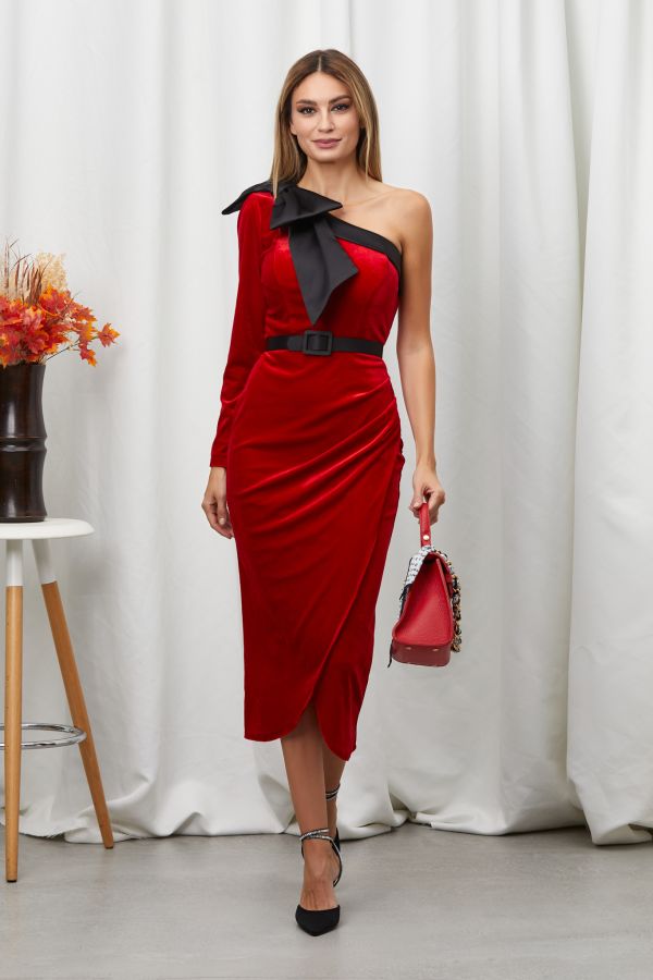 Thalia Red Dress
