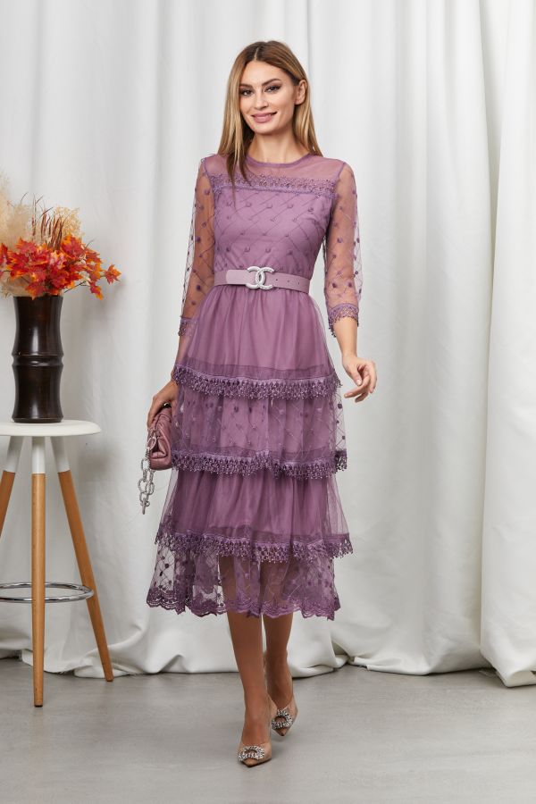 Bellissa Purple Dress