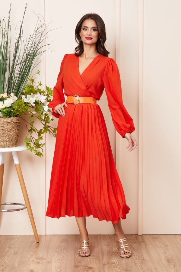 Malina Orange Dress