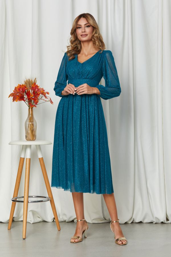 Wilma Turquoise Dress