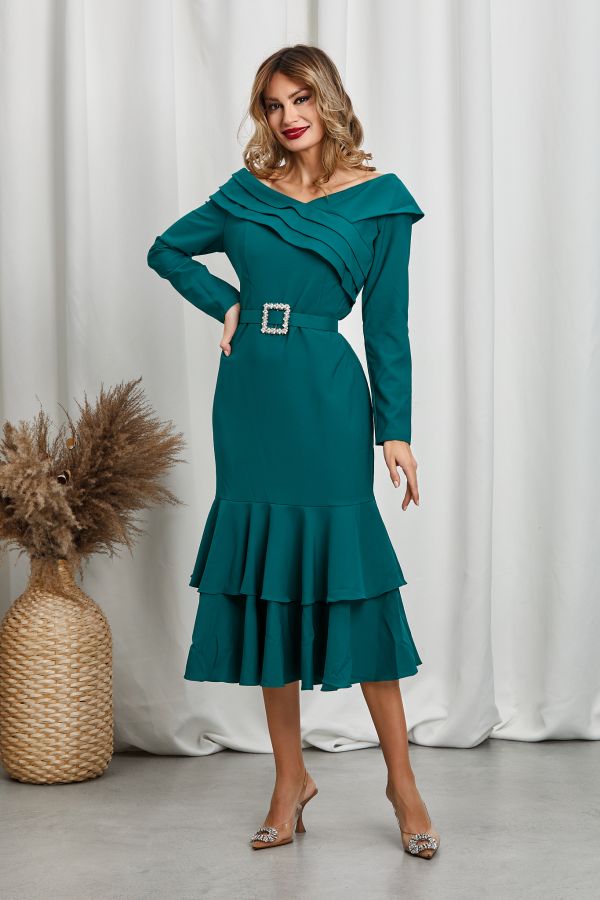 Adelinne Green Dress
