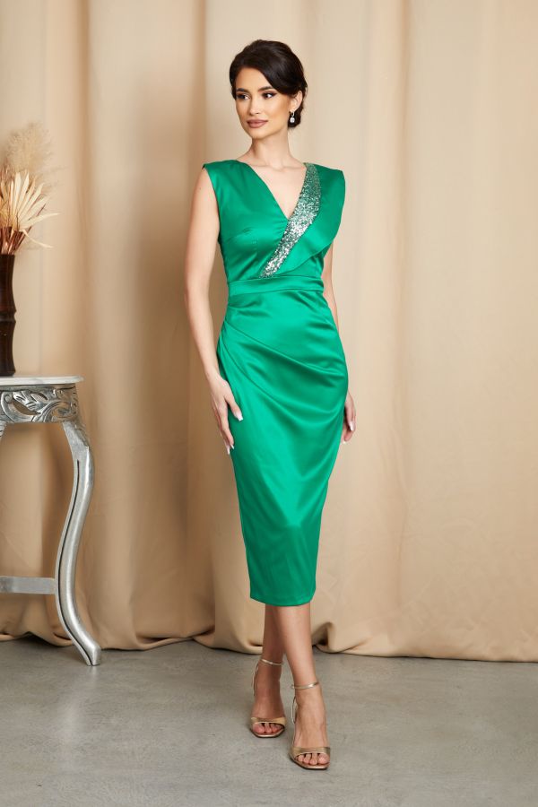 Moze Emerald Green Dress