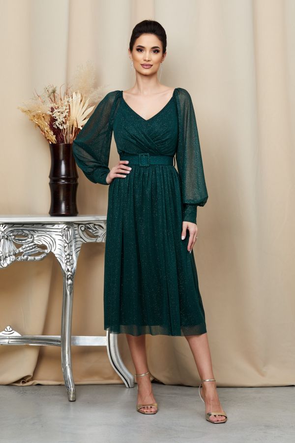 Luciana Green Dress