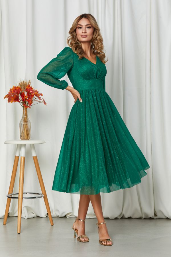 Wilma Greenery Dress