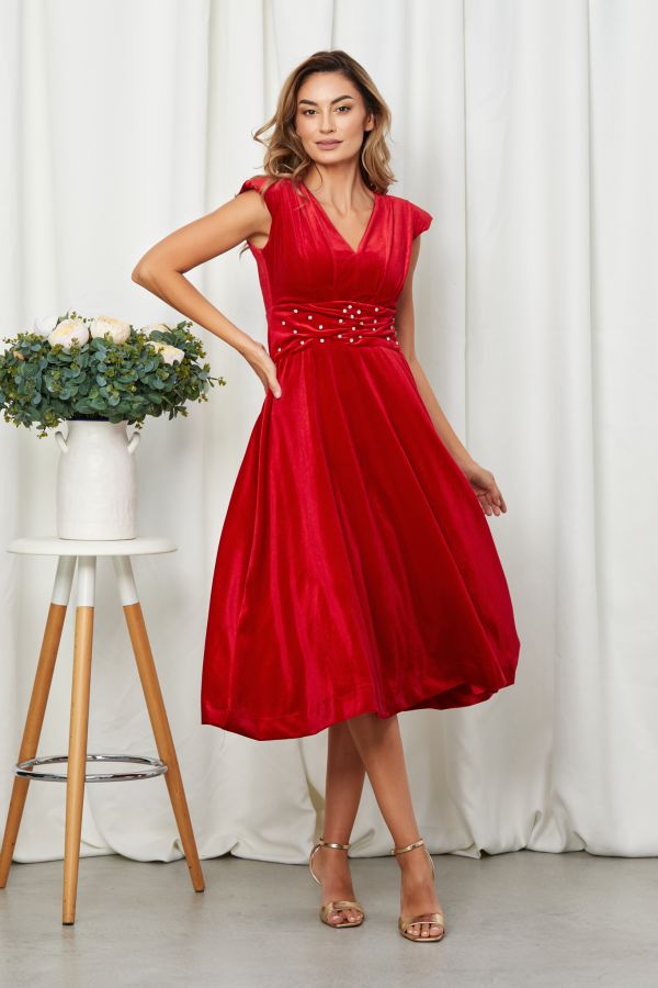 Joyce Red Dress