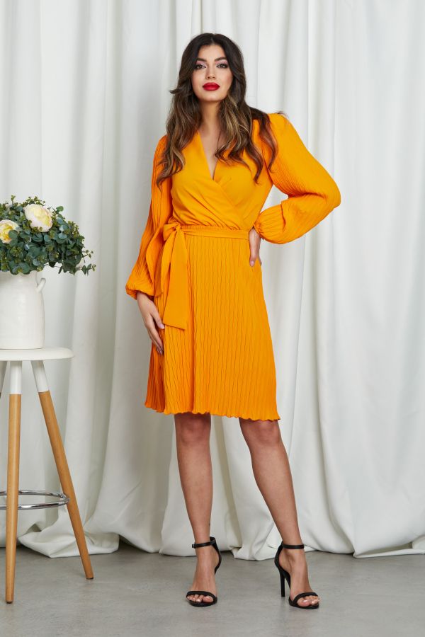 Silvana Orange Dress