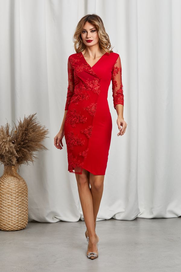 Verona Red Dress