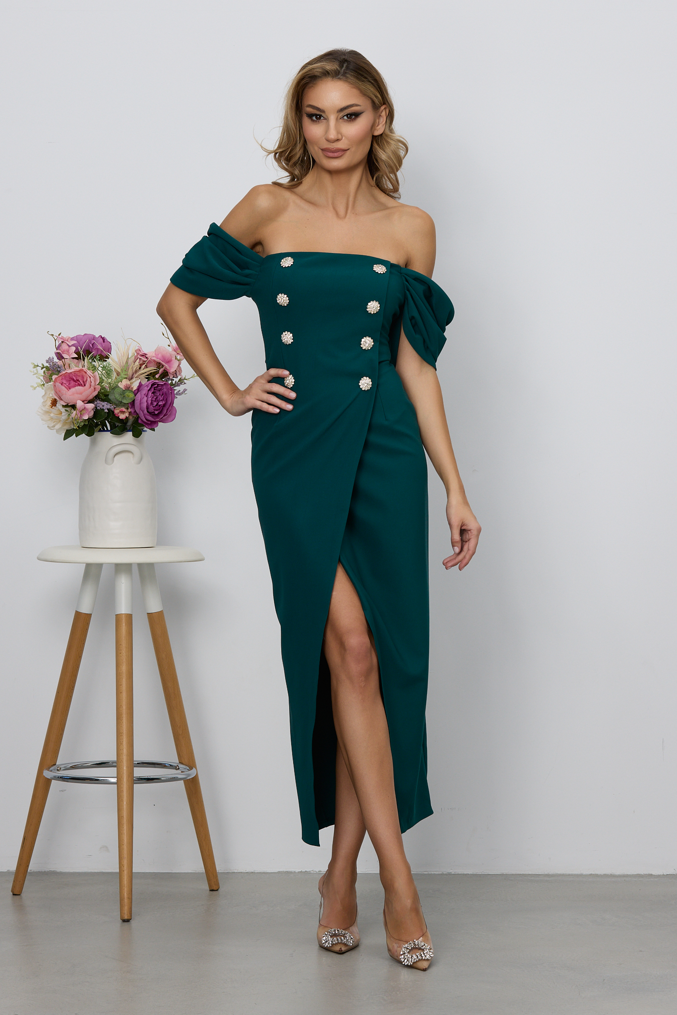 Kendall Green Dress
